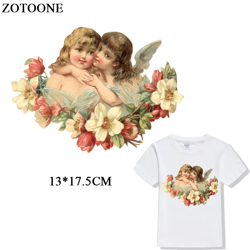 ZOTOONE Angel Patch Iron On Transfer A-level Washable Flower Patches For Clothes DIY T-shirt Appliqued Thermal Press Paper D
ZOTOONE Angel Patch Iron On Transfer A-level Washable Flower Patches For Clothes DIY T-shirt Appliqued Thermal Press Paper D