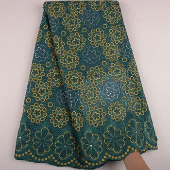 African Dry Lace Fabric Swiss Voile Cotton Lace For Party Dress Fashion African Voile Lace With Rhinestones 5 Yards A1539
African Dry Lace Fabric Swiss Voile Cotton Lace For Party Dress Fashion African Voile Lace With Rhinestones 5 Yards A1539
