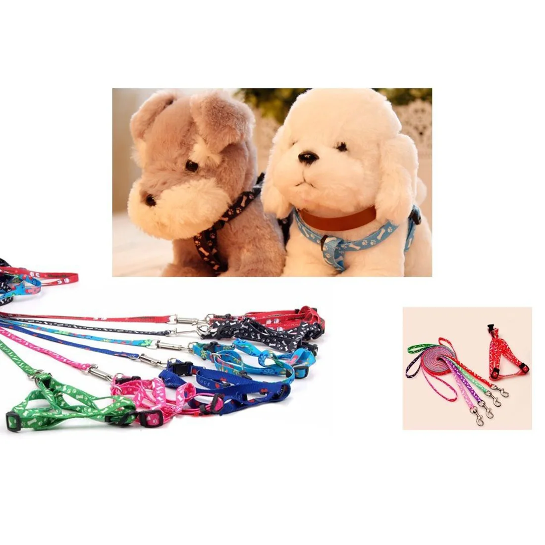 Printing Adjustable Nylon Pet Small Dog Cat Harness And Leash Doggie Puppy Leashes Lead Harness Katten Belt Rope Random Pattern
Printing Adjustable Nylon Pet Small Dog Cat Harness And Leash Doggie Puppy Leashes Lead Harness Katten Belt Rope Random Pattern
