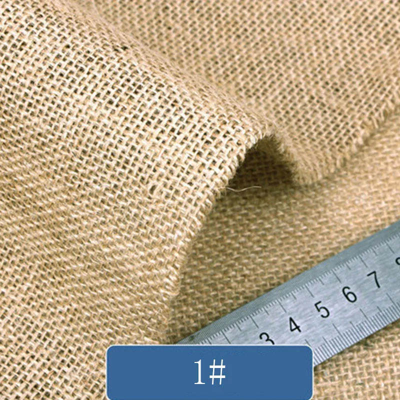 1meters/lots 150cm Width Textile Jute Mesh Fabric For Curtain Bag Tablecloths Placemats Wedding Decoration Burlap Natural Jute
1meters/lots 150cm Width Textile Jute Mesh Fabric For Curtain Bag Tablecloths Placemats Wedding Decoration Burlap Natural Jute