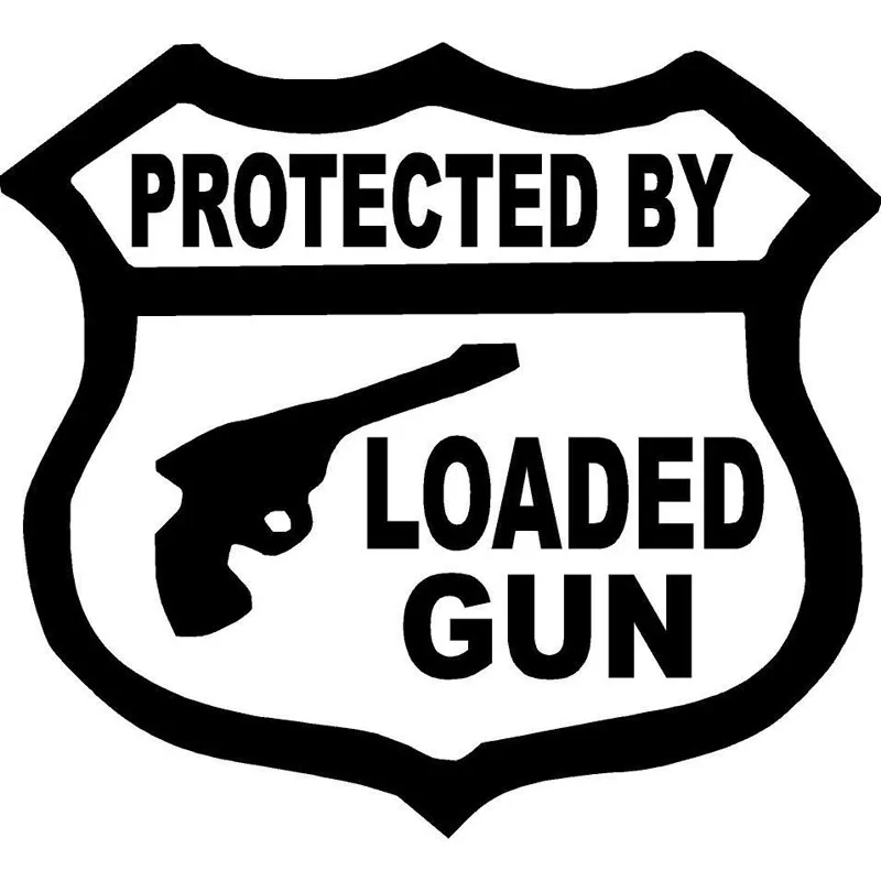 15.5X14CM PROTECTED BY LOADED GUN AMMO BULLET RIFLE TARGET DEAD Originality Vinyl Decal Car Sticker S8-0951
15.5X14CM PROTECTED BY LOADED GUN AMMO BULLET RIFLE TARGET DEAD Originality Vinyl Decal Car Sticker S8-0951