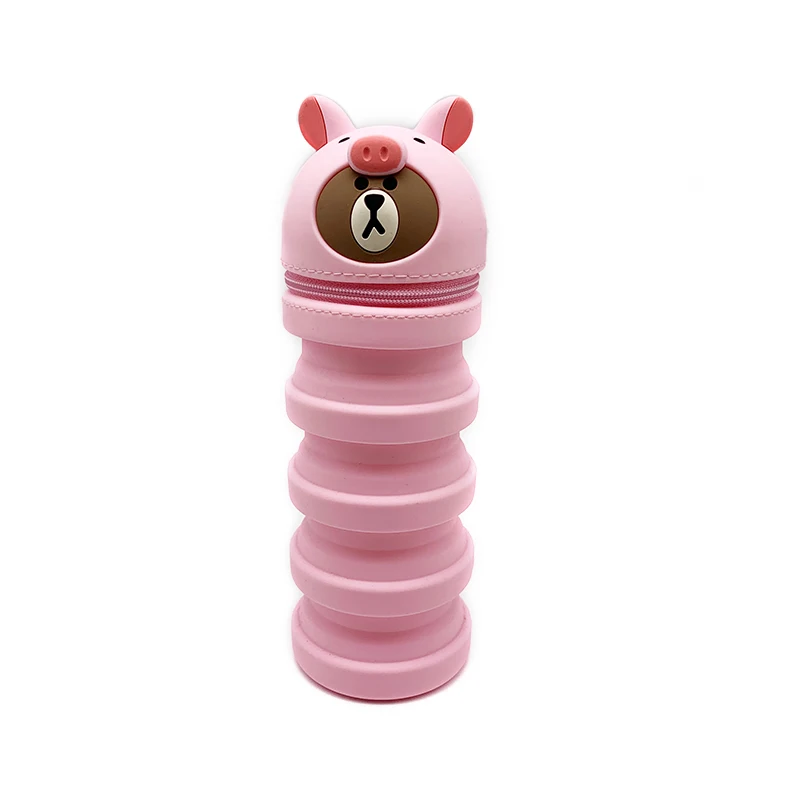 Q UNCLE Pencil Case Kawaii Stationery Pink Pig Pen Container Decompression Telescopic Cosmetic Storage Pen Case School Supplies
Q UNCLE Pencil Case Kawaii Stationery Pink Pig Pen Container Decompression Telescopic Cosmetic Storage Pen Case School Supplies