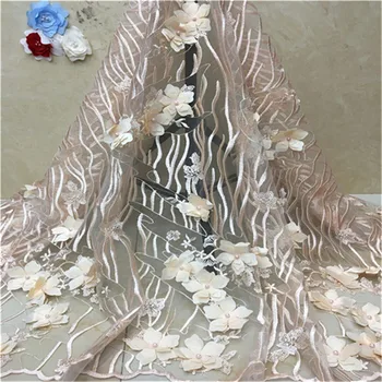 lace fabric for wedding decoration 3D Flower high quality african french lace fabric with beads 3d nigerian lace fabrics pink
lace fabric for wedding decoration 3D Flower high quality african french lace fabric with beads 3d nigerian lace fabrics pink