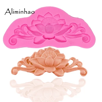 B0264 lotus shape flower Cake border dessert Sugarcraft Silicone mould chocolate fondant cake decorating tools
B0264 lotus shape flower Cake border dessert Sugarcraft Silicone mould chocolate fondant cake decorating tools
