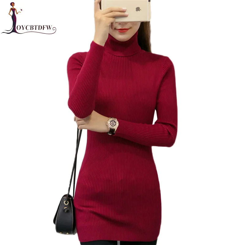 Women Winter Sweater Mid long Turtleneck Sweater Autumn Pullovers Solid color Knitted Sweater Long-sleeved Female Knitted DD0843
Women Winter Sweater Mid long Turtleneck Sweater Autumn Pullovers Solid color Knitted Sweater Long-sleeved Female Knitted DD0843
