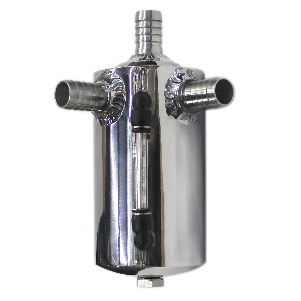SPSLD Car Styling Universal Oil Catch Tank Reservoir Engine Fuel Seperator Can Aluminum 500ml 3*19MM
SPSLD Car Styling Universal Oil Catch Tank Reservoir Engine Fuel Seperator Can Aluminum 500ml 3*19MM