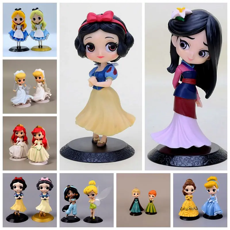 Cute Princess Doll Aurora Alice Mermaid Tinkerbell Wonder Woman Harley Quinn Q Version Characters Figure Model Girls Toys Gifts
Cute Princess Doll Aurora Alice Mermaid Tinkerbell Wonder Woman Harley Quinn Q Version Characters Figure Model Girls Toys Gifts