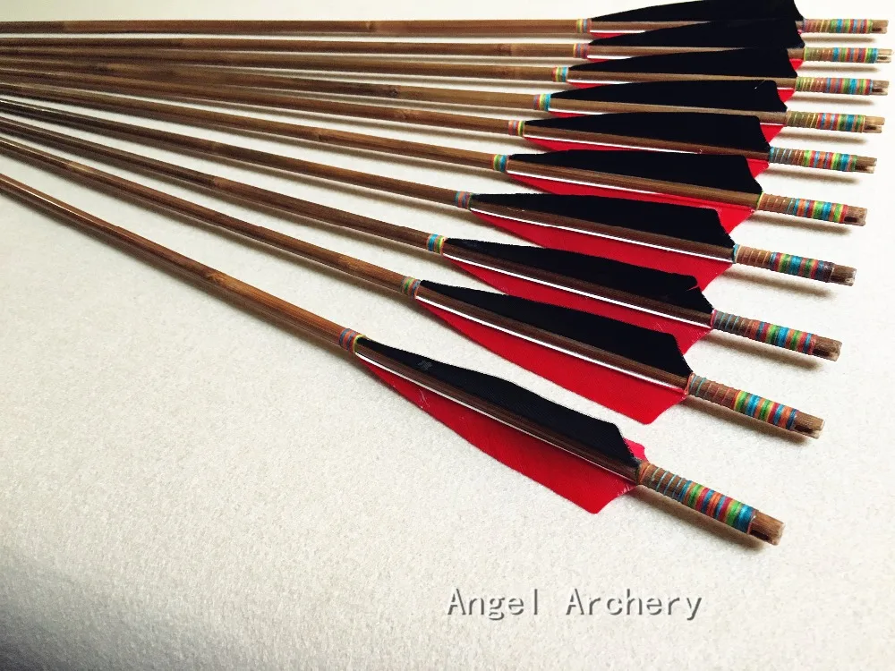 6pk/12pk Handmade Bamboo arrow straight bamboo shafts/target arrowheads sport games hunting&shooting recurve bow&compound bow
6pk/12pk Handmade Bamboo arrow straight bamboo shafts/target arrowheads sport games hunting&shooting recurve bow&compound bow