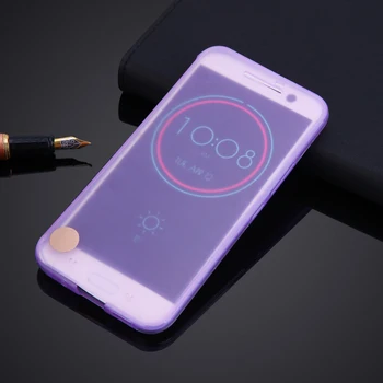 2017 Newest Ice TPU Smart View Auto Sleep Wake Soft Cover Transparent Sleeve For HTC 10 Lifestyle One M10 Silicone Flip Case
2017 Newest Ice TPU Smart View Auto Sleep Wake Soft Cover Transparent Sleeve For HTC 10 Lifestyle One M10 Silicone Flip Case