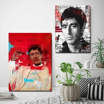 Faceless Man Pacino Movie Painting Poster Cara Cortada Paintings On Canvas Modern Art Decorative Wall Pictures Home Decoration
Faceless Man Pacino Movie Painting Poster Cara Cortada Paintings On Canvas Modern Art Decorative Wall Pictures Home Decoration