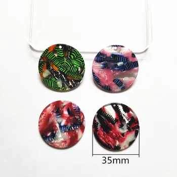 New arrival! 35mm 50pcs acetic acid round-shape charms for earrings accessories,Earring parts Jewelry Findings making
New arrival! 35mm 50pcs acetic acid round-shape charms for earrings accessories,Earring parts Jewelry Findings making
