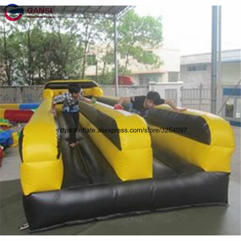 Children Playground Inflatable Bungee Sport Gane 10M Long Inflatable Bungee Running Race With 2 Lanes
Children Playground Inflatable Bungee Sport Gane 10M Long Inflatable Bungee Running Race With 2 Lanes