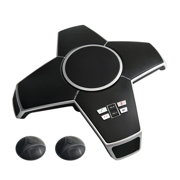A510EB Crystal-clear Sound Call Business Conference Speakerphone USB Bluetooth Microphone with 2 external small microphones
A510EB Crystal-clear Sound Call Business Conference Speakerphone USB Bluetooth Microphone with 2 external small microphones