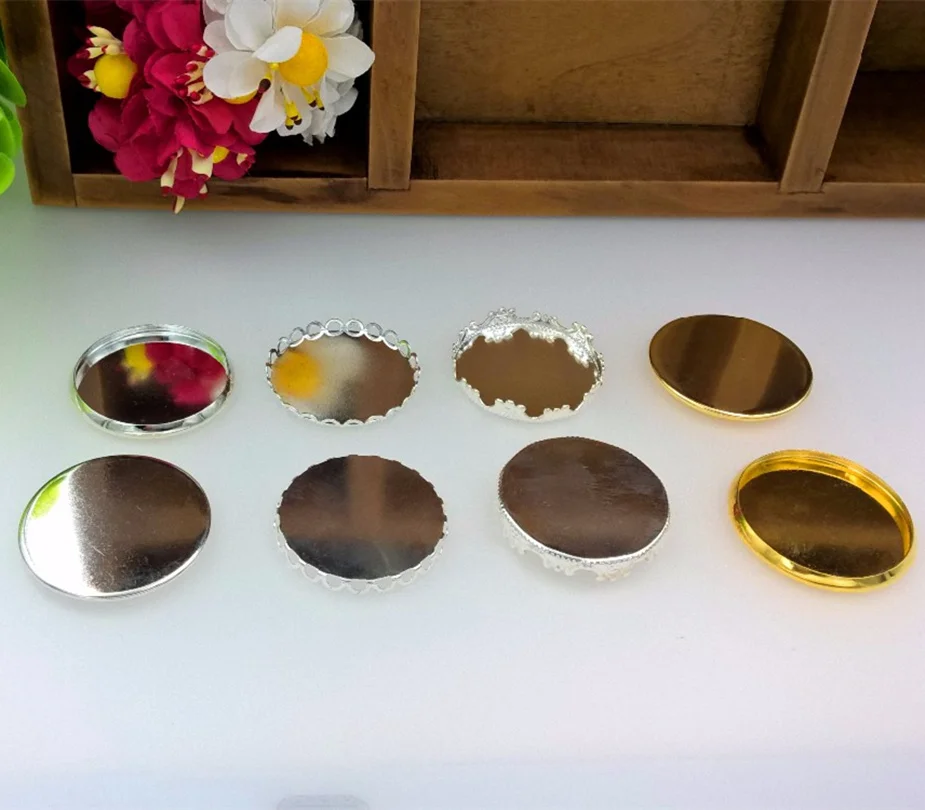 50pcs/lot 25mm bronze and silver various styles base for glass globe DIY jewelry accessories
50pcs/lot 25mm bronze and silver various styles base for glass globe DIY jewelry accessories