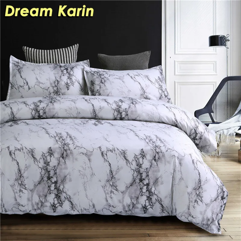 Classic Marble Texture Duvet Cover Set Simple Nordic Bedding Sets with Pillowcase Queen Double King Sizes Quiltcover BedClothes
Classic Marble Texture Duvet Cover Set Simple Nordic Bedding Sets with Pillowcase Queen Double King Sizes Quiltcover BedClothes