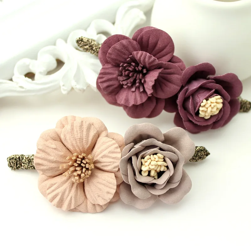 2019 New Korean Fashion Cloth Flower Hairpin Elegant Adult Hair Clips for Women Wedding Bridal Hair Pins Accessories Jewelry
2019 New Korean Fashion Cloth Flower Hairpin Elegant Adult Hair Clips for Women Wedding Bridal Hair Pins Accessories Jewelry