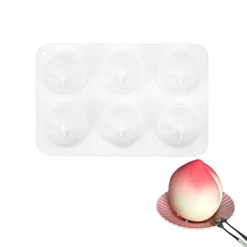 6 Hole 3D Peach Cake Mold Silicone Molds for Baking Cake Decorating Dessert Fruit Mousse Mould DIY Bakeware Tools JCFMJ136
6 Hole 3D Peach Cake Mold Silicone Molds for Baking Cake Decorating Dessert Fruit Mousse Mould DIY Bakeware Tools JCFMJ136