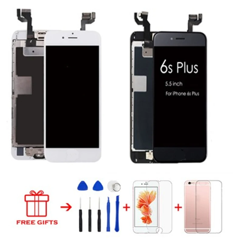 AAA LCD Screen For AAA iPhone 6S Plus Display 3D Touch Screen Digitizer For iPhone 6SP Full Assembly Replacement
AAA LCD Screen For AAA iPhone 6S Plus Display 3D Touch Screen Digitizer For iPhone 6SP Full Assembly Replacement