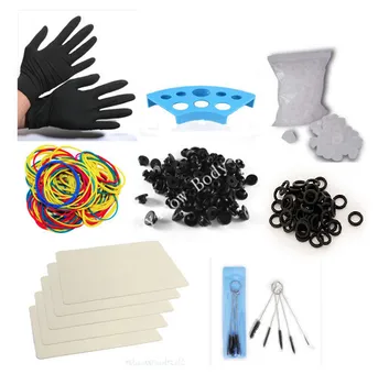 Tattoo Accesories Kit tattoo ink cups+practice skin+grommets+o-ring for Taty machine gun tattoo supplies
Tattoo Accesories Kit tattoo ink cups+practice skin+grommets+o-ring for Taty machine gun tattoo supplies