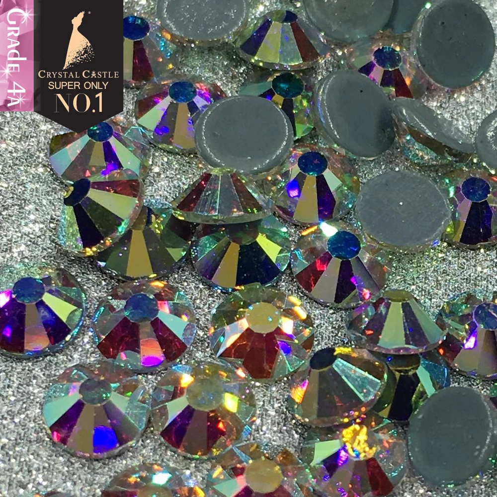 Crystal Castle Glass Rhinestones For Clothes 4A AB Strass Hotfix Crystals and Stones Non Hot Fix Adhesive Rhinestone For Crafts
Crystal Castle Glass Rhinestones For Clothes 4A AB Strass Hotfix Crystals and Stones Non Hot Fix Adhesive Rhinestone For Crafts
