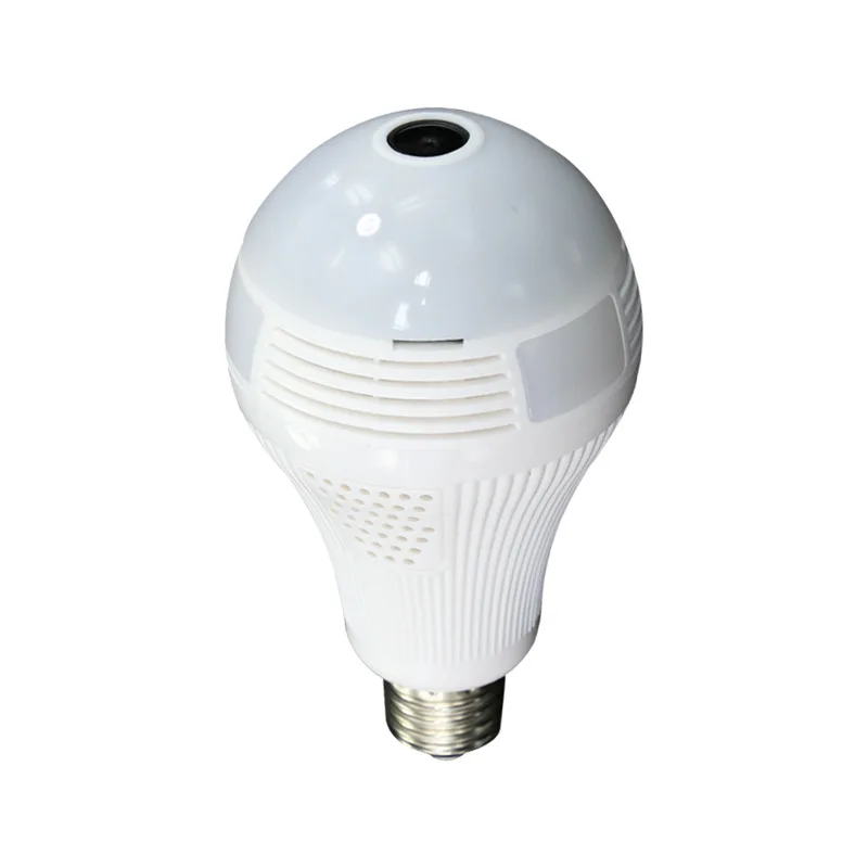 360 Degree Panoramic Wireless Fisheye Camera With LED Light Bulb E27 Intelligent Lighting Bulbs Built-In Speaker And Microphone
360 Degree Panoramic Wireless Fisheye Camera With LED Light Bulb E27 Intelligent Lighting Bulbs Built-In Speaker And Microphone