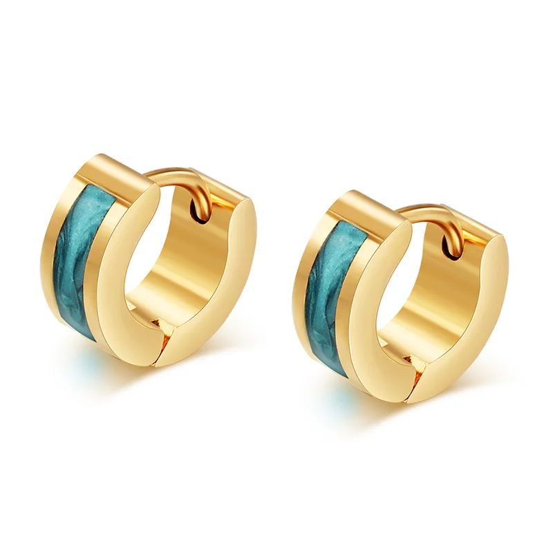 Women's 18K Gold Plated Stud Earrings