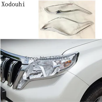 Car Front Head Light Lamp Hood Frame Stick ABS Chrome Cover Trim 2pcs For Toyota FJ150/Prado 2010 2011 2012 2013 2014 2015 2016
Car Front Head Light Lamp Hood Frame Stick ABS Chrome Cover Trim 2pcs For Toyota FJ150/Prado 2010 2011 2012 2013 2014 2015 2016