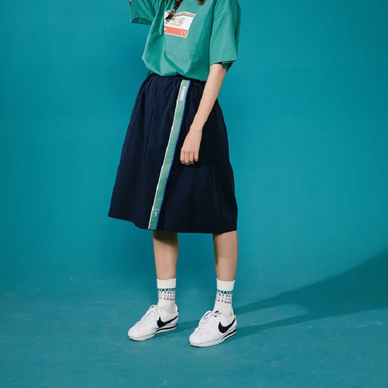 Skirt High Waisted Asymmetric Skirts Womens Bottoms Pleated Skirt Midi Navy Blue 2018 Casual Summer New
Skirt High Waisted Asymmetric Skirts Womens Bottoms Pleated Skirt Midi Navy Blue 2018 Casual Summer New