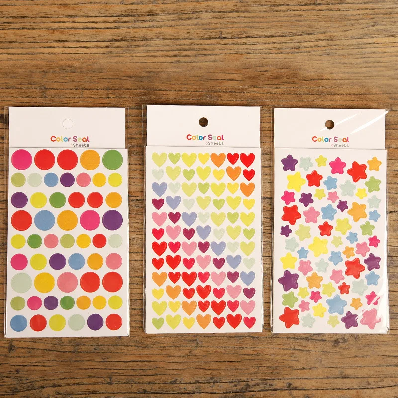 6Pcs/lot Heart Star Paper Sticker DIY Photo Album Decoration Sticker Scrapbooking Diary Stationery For Girls
6Pcs/lot Heart Star Paper Sticker DIY Photo Album Decoration Sticker Scrapbooking Diary Stationery For Girls
