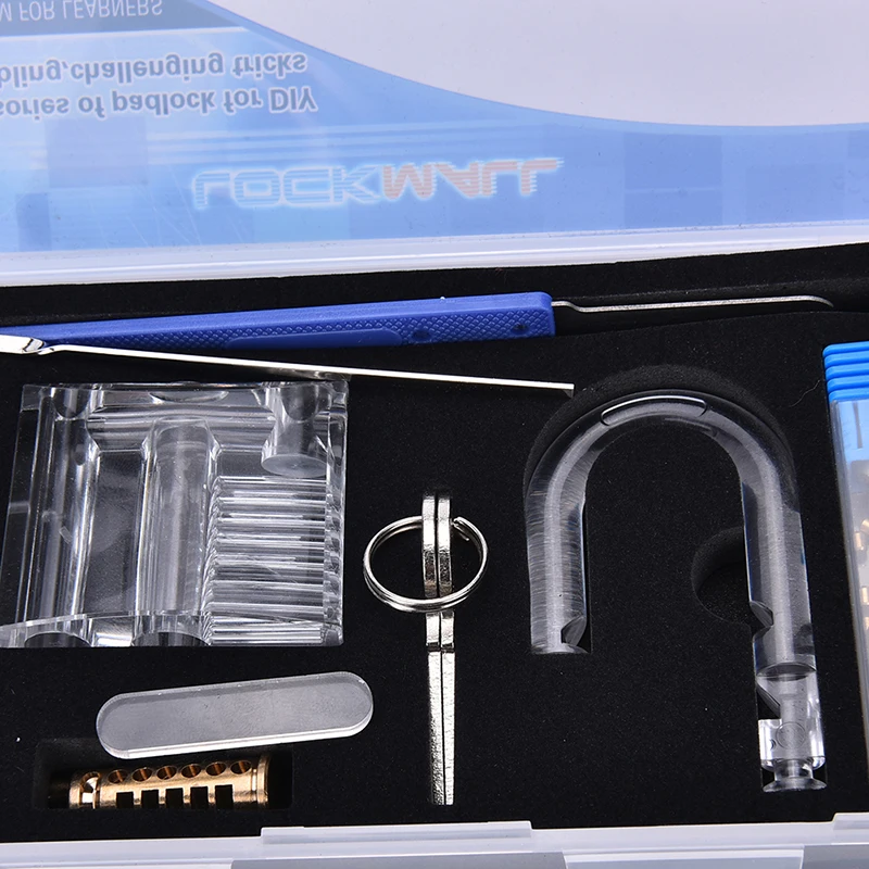 Transparent Visible Pick Cutaway Practice Padlock Lock With Broken Key Removing Hooks Lock Kit Extractor Set Locksmith Tool
Transparent Visible Pick Cutaway Practice Padlock Lock With Broken Key Removing Hooks Lock Kit Extractor Set Locksmith Tool