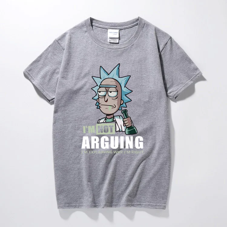 Rick and Morty Funny Casual T-shirt