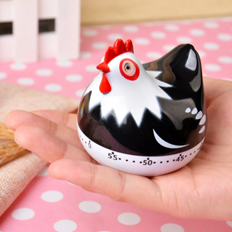 Chick Mechanical Time Counter Kitchen Timer Clock Cute Hen Shape Cooking Countdown Baking Cooking Countdown tools Supplies
Chick Mechanical Time Counter Kitchen Timer Clock Cute Hen Shape Cooking Countdown Baking Cooking Countdown tools Supplies