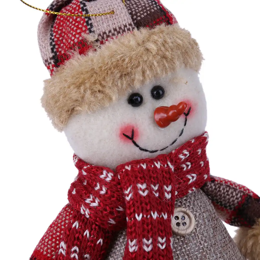 christmas tree decorations seat ornaments santa claus snowman