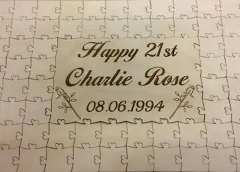 personalized name date rustic jigsaw puzzle happy birthday wedding guest books Alternative Wooden guestbooks DIY Favors
personalized name date rustic jigsaw puzzle happy birthday wedding guest books Alternative Wooden guestbooks DIY Favors