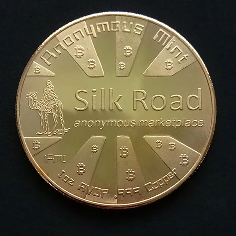 New Silk Road Design Commemorative Bitcoins Coins Zinc Alloy No-currency Coin Collection Coins Gifts Free/Drop Shipping Support
New Silk Road Design Commemorative Bitcoins Coins Zinc Alloy No-currency Coin Collection Coins Gifts Free/Drop Shipping Support
