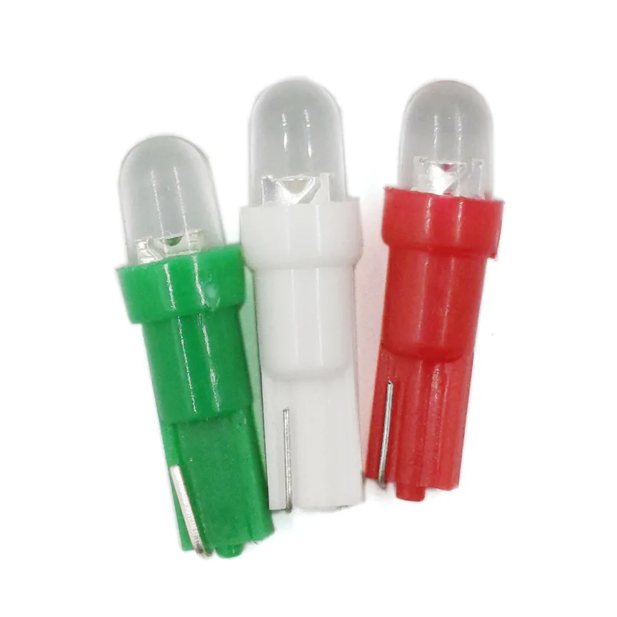 24V 12V T5 Bulb LED Car Truck Instrument Indicator Light Air Conditioner Indicator LED Small Lamp White Red Green Colors
24V 12V T5 Bulb LED Car Truck Instrument Indicator Light Air Conditioner Indicator LED Small Lamp White Red Green Colors