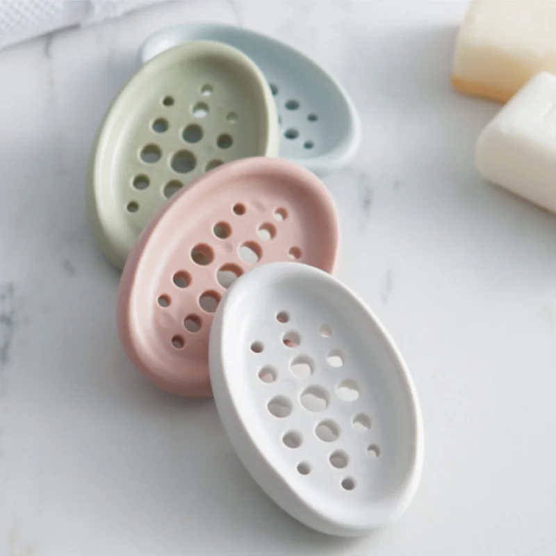1pc Silicone Soap Dish Boxes for Kitchen Bathroom Accessories Creative Soap Box Hollow Draining Non Slip Plate Soap Holder
1pc Silicone Soap Dish Boxes for Kitchen Bathroom Accessories Creative Soap Box Hollow Draining Non Slip Plate Soap Holder