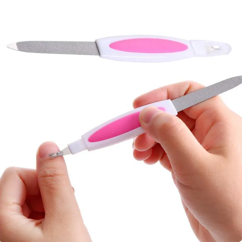 Brainbow Stainless Steel Nail File Buffer Double Side Grinding Rod Manicure Pedicure Scrub With Cuticle Scissors Nail Arts Tools
Brainbow Stainless Steel Nail File Buffer Double Side Grinding Rod Manicure Pedicure Scrub With Cuticle Scissors Nail Arts Tools