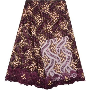 2018 High Quality Nigerian French Lace Embroidered Tulle Lace Fabric For Wedding Dress African Lace Fabric 5 Yards/Lot 1251
2018 High Quality Nigerian French Lace Embroidered Tulle Lace Fabric For Wedding Dress African Lace Fabric 5 Yards/Lot 1251