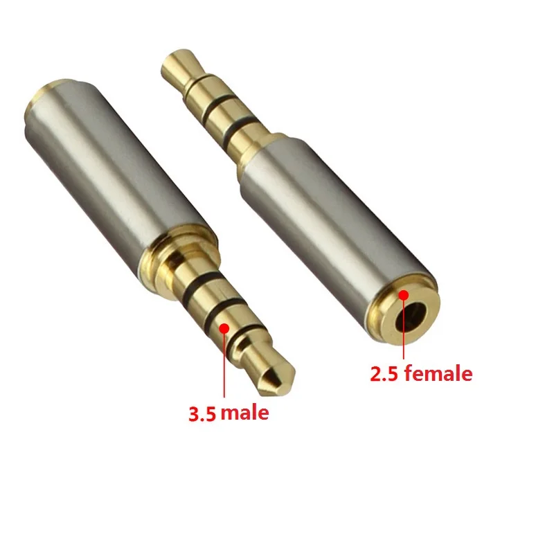 2/10/50PCS 3.5mm male to 2.5mm female Audio adapter Connector Plug 3.5mm Audio Jack Plug Adapter For Headphone Microphone
2/10/50PCS 3.5mm male to 2.5mm female Audio adapter Connector Plug 3.5mm Audio Jack Plug Adapter For Headphone Microphone