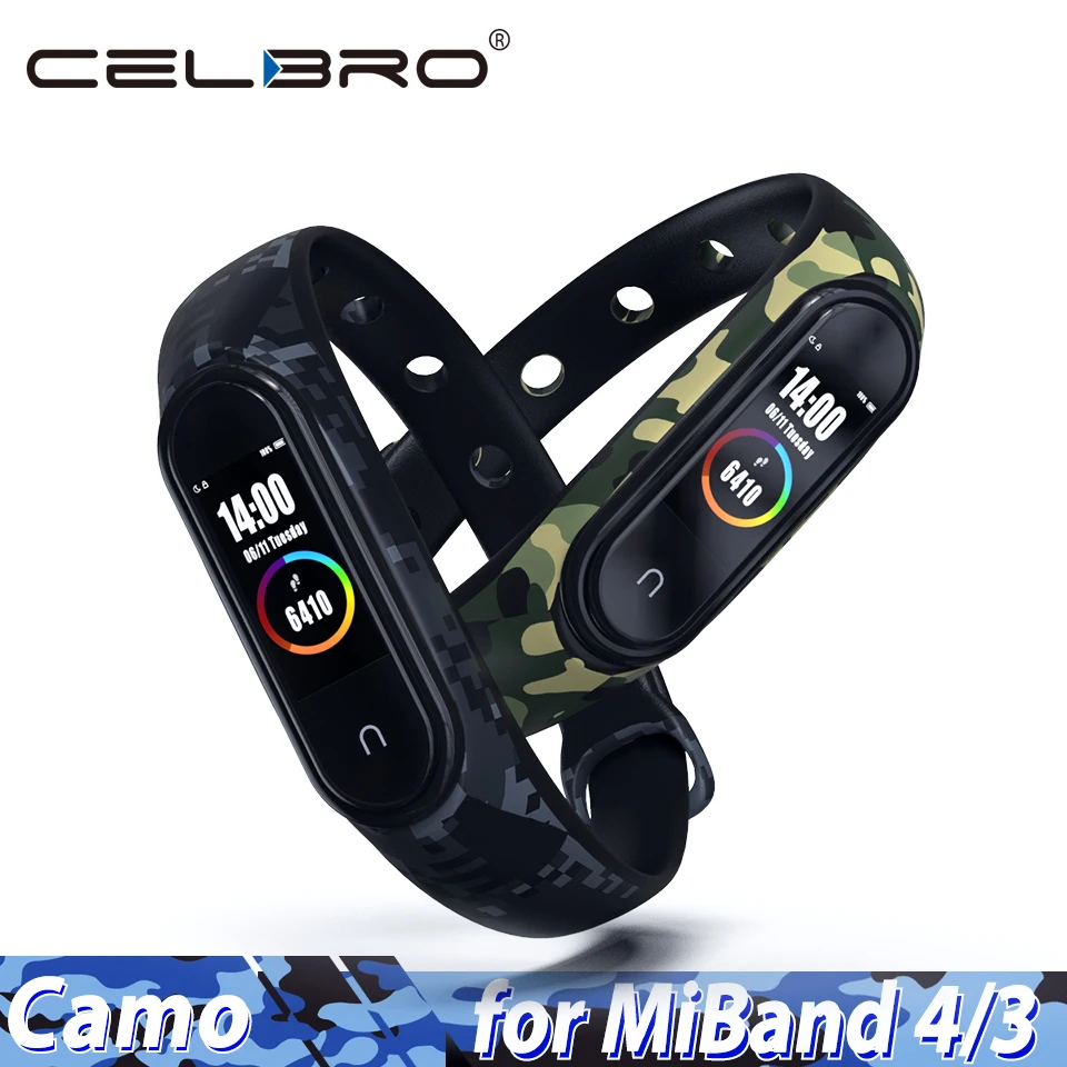 Camouflage Strap for Xiaomi Mi Bnad 4 3 Bracelet Silicon Wrist Band for Miband 4 NFC Band4 Band3 Strap Silicone Sport Watch Band
Camouflage Strap for Xiaomi Mi Bnad 4 3 Bracelet Silicon Wrist Band for Miband 4 NFC Band4 Band3 Strap Silicone Sport Watch Band