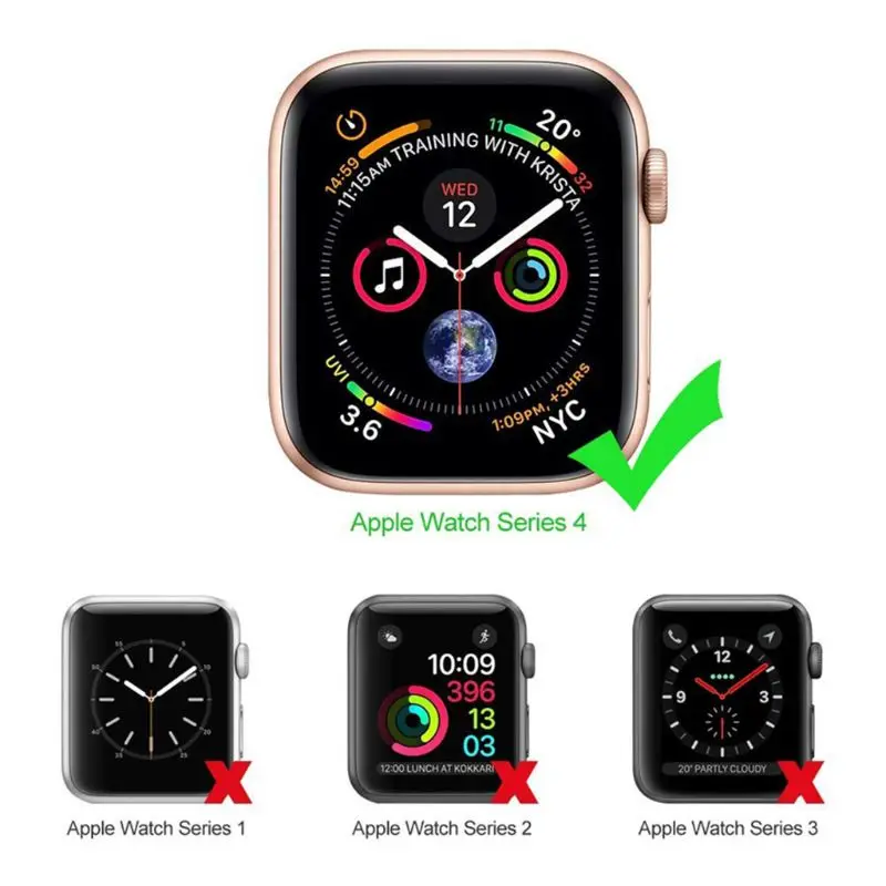40mm 44mm Soft Silicone Skin Watch Cover Shell Protective Case Wear-Resistant Shockproof for Apple Watch Series 4 Smartwatch
40mm 44mm Soft Silicone Skin Watch Cover Shell Protective Case Wear-Resistant Shockproof for Apple Watch Series 4 Smartwatch