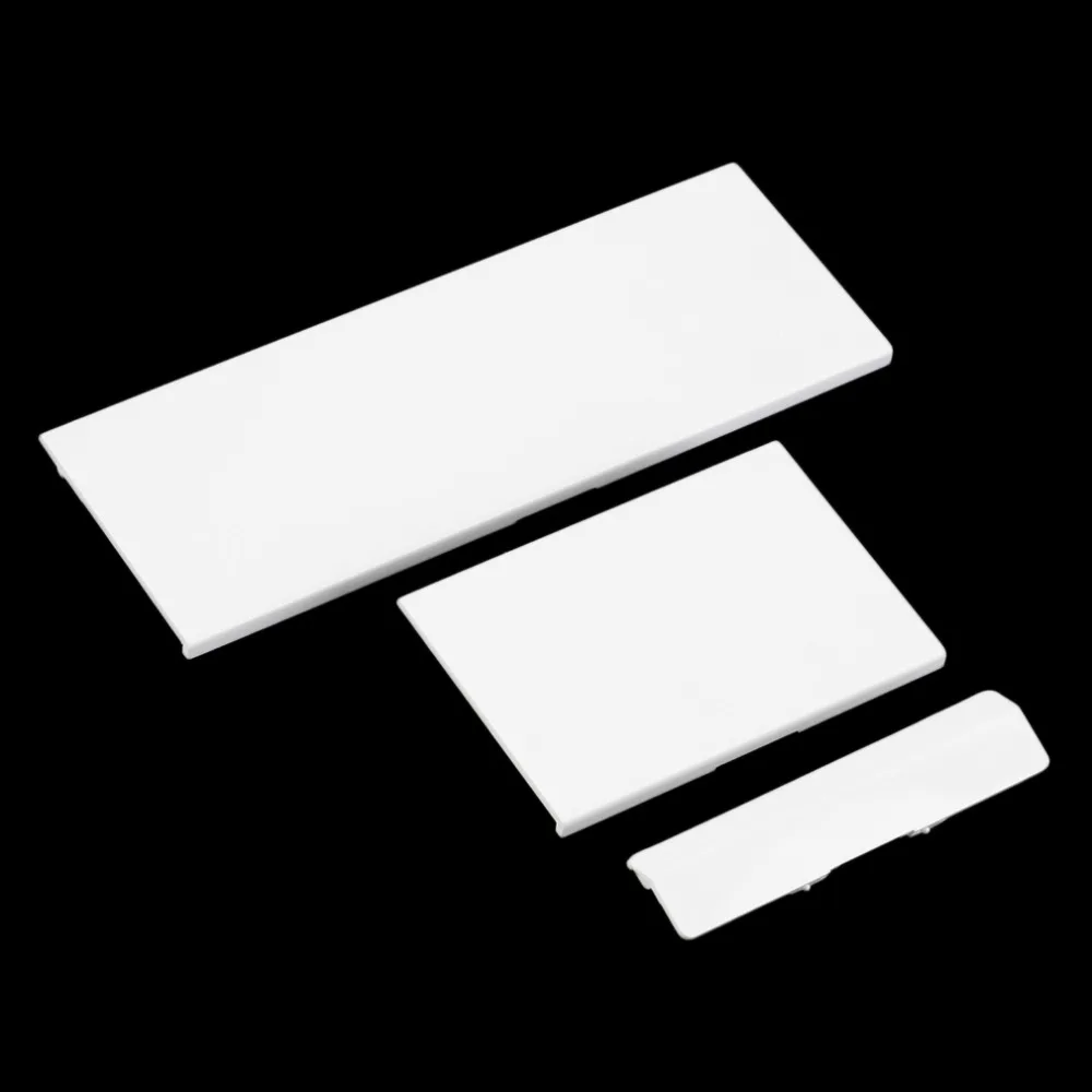 

2017 New White Replacement Memeory Card Door Slot Cover Lid 3 Parts Door Covers for Nintendo for Wii Console White Wholesale