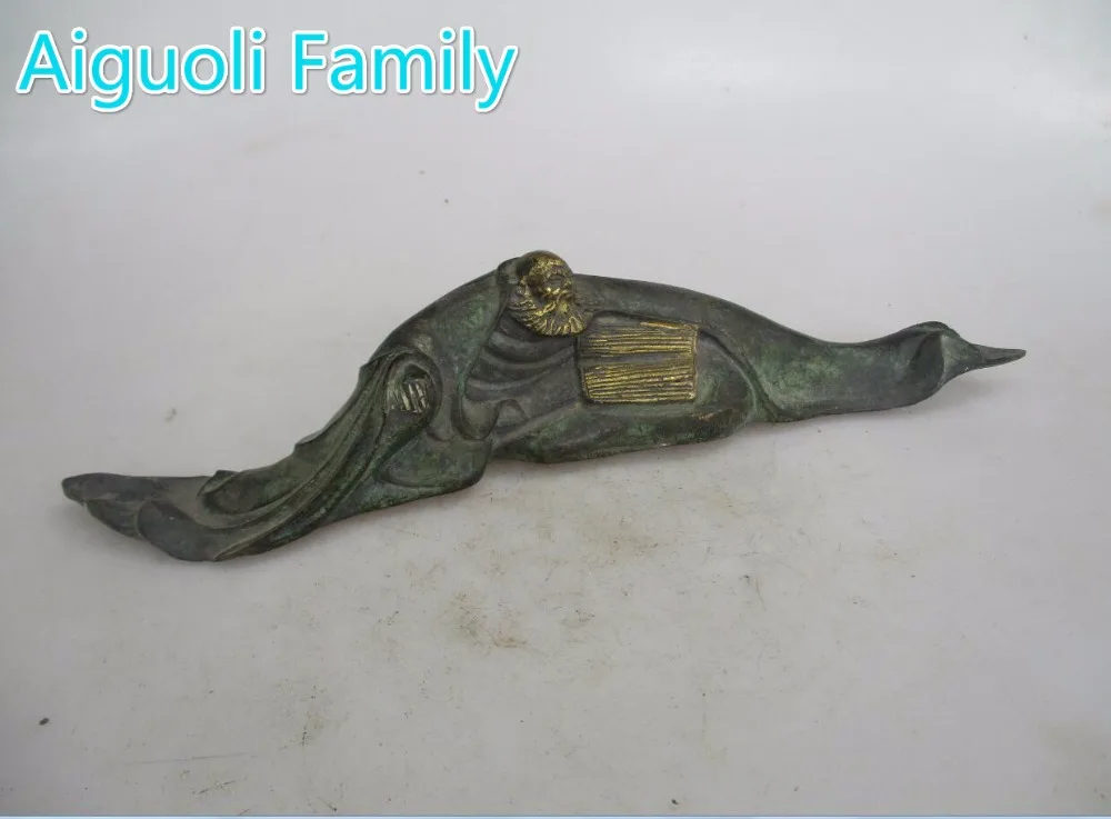 AAA+Rare Chinese Old Bronze Carved Old gods Sculpture /Art Statue Craft For Home Decoration Antique Collection
AAA+Rare Chinese Old Bronze Carved Old gods Sculpture /Art Statue Craft For Home Decoration Antique Collection