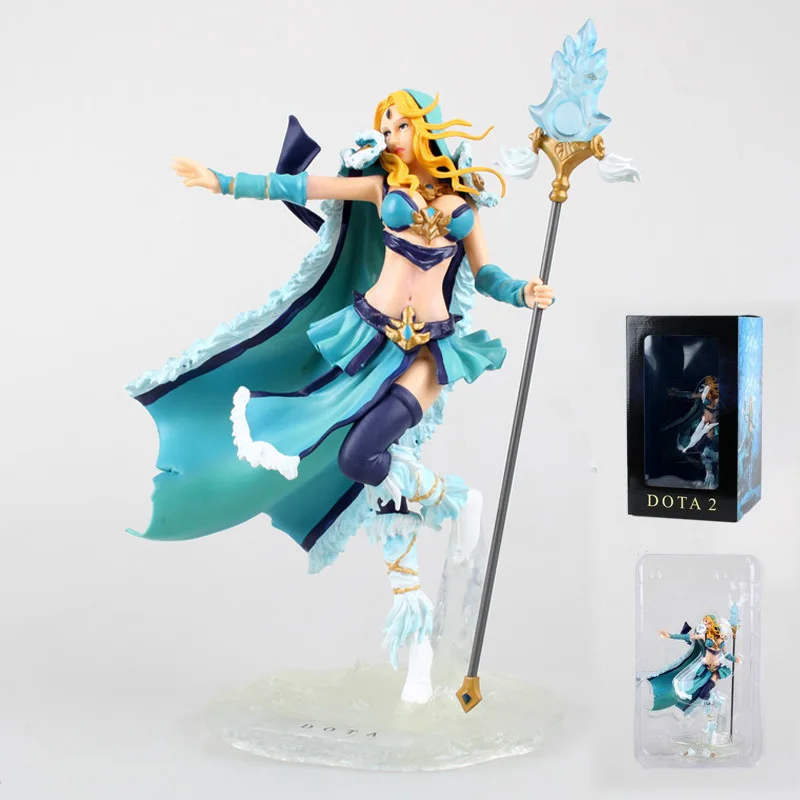 22cm Amazing Dota 2 Game Crystal Maiden Character Butcher PVC Action Figures Collection dota2 Toys
22cm Amazing Dota 2 Game Crystal Maiden Character Butcher PVC Action Figures Collection dota2 Toys