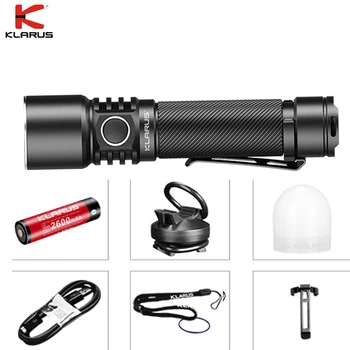 Klarus ST15R LED Flashlight CREE XP-L HD V6 1200 Lumen USB Rechargeable Torch with 18650 Battery for Bike Mount ,Diffuser
Klarus ST15R LED Flashlight CREE XP-L HD V6 1200 Lumen USB Rechargeable Torch with 18650 Battery for Bike Mount ,Diffuser