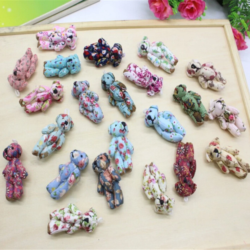 5pcs Mini Joint Bear teddy bears Plush toys Wedding gifts Kids Cartoon toys Christmas gifts Couple Gifts New arrivel
5pcs Mini Joint Bear teddy bears Plush toys Wedding gifts Kids Cartoon toys Christmas gifts Couple Gifts New arrivel
