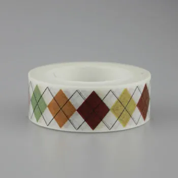 1.5cm Kawaii color diamond washi tape masking tape DIY decoration Scrapbooking Sticker Label Masking Tape School Office Supply
1.5cm Kawaii color diamond washi tape masking tape DIY decoration Scrapbooking Sticker Label Masking Tape School Office Supply