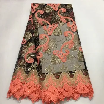 Latest Design Milk Silk Nigerian Lace Fabrics African Lace Fabrics High Quality Guipure French Net Lace Fabric For Wedding
Latest Design Milk Silk Nigerian Lace Fabrics African Lace Fabrics High Quality Guipure French Net Lace Fabric For Wedding