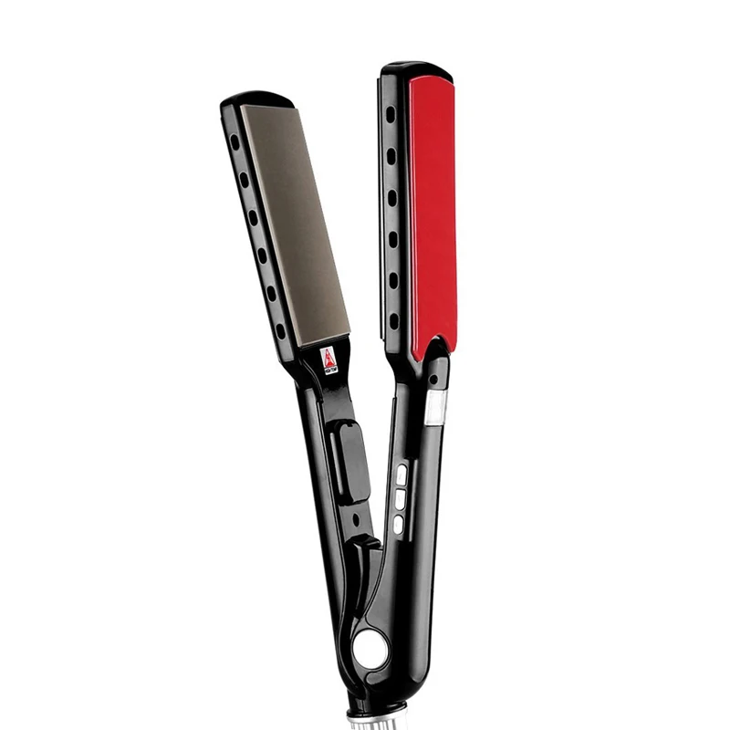 Professional Hair Straightener High Temperature Wide Plates Keratin Straightening Irons Styling Tool Titanium Flat Iron LED Dis
Professional Hair Straightener High Temperature Wide Plates Keratin Straightening Irons Styling Tool Titanium Flat Iron LED Dis